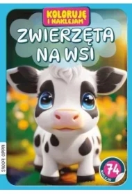 Koloruję i naklejam, Zwierzęta na wsi