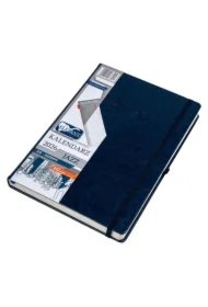 Kalendarz 2026 A4 dzienny Jazz granatowy