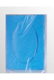 Karta passepartout + koperta jasnoniebieska