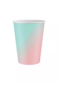 Kubeczki papierowe ombre