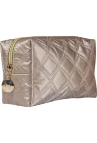 Kosmetyczka Gold&amp;black Pikowana Złota Piórnik