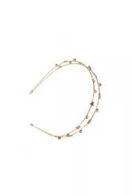 Opaska złota z diamencikami