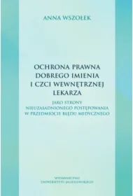 Ochrona prawna dobrego imienia i czci wewnętrznej