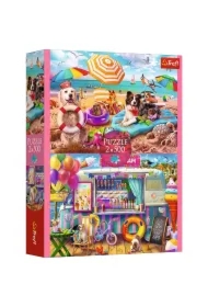 Puzzle 2x500 el. Wakacyjny czas