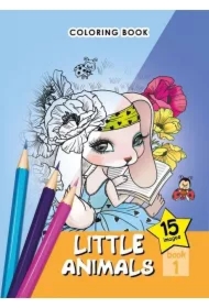 Kolorowanka A5 15 obrazków Małe zwierzątka 1