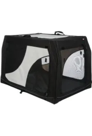 Box transportowy Vario 50, L: 99 x 65 x 71/61 cm, nylon, czarno-szary