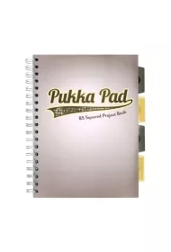 Фото - Зошит Pukka Pad Pukka Project Book Grey Design B5 Szary 80g 