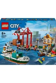 LEGO City Nadmorski port ze statkiem towarowym 60422