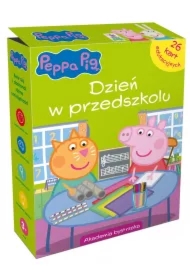 Świnka Peppa. W przedszkolu. Karty edukacyjne w pudełku