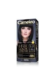 Omega Permanent Hair Color Cream trwale koloryzująca farba do włosów 1.0 Black