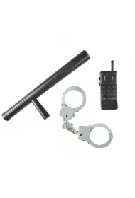 Zestaw policjanta z pałką