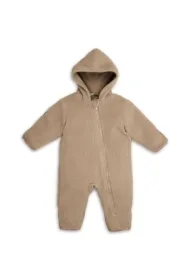 Kombinezon zimowy beżowy Teddy Fleece Beige rozm. 74