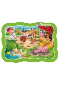 Puzzle ramkowe 24 el. Farma