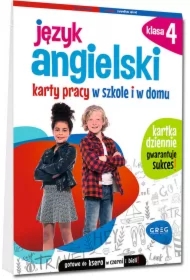 Język angielski. Karty pracy w szkole i w domu. Klasa 4