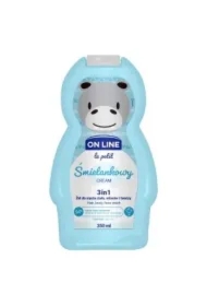 Żel do mycia ciała, włosów i twarzy 3w1 dla dzieci Śmietankowy Le Petit