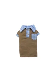 Koszulka polo, brązowa, SD- XL 33-35cm/51-53cm