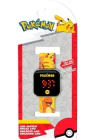 Zegarek LED z kalendarzem Pokemon POK4435