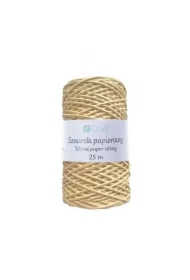 Sznurek papierowy z drucikiem kraft
