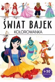 Świat bajek. Kolorowanka