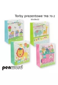 Torebka prezentowa 32x26x12cm MIX