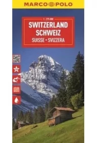 Mapa drogowa Szwajcaria 1:275 000