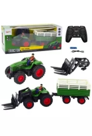 Traktor z przyczepą RC zdalnie sterowany