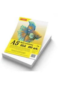 Papier kredowy powlekany A5 150 g/m silk 100 ark