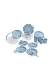 Camping set niebieski 24szt