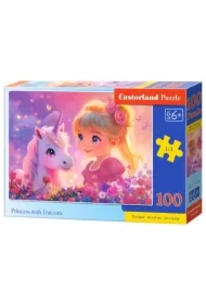 Puzzle 100 el. Princess with Unicorn