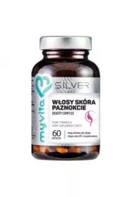 Silver Pure100% Włosy, skóra, paznokcie - suplement diety