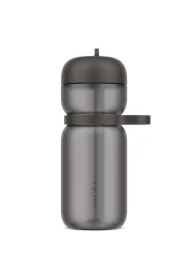 Bidon sportowy ze słomką Flip Active Graphite Black 103003041800