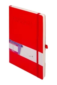 Kalendarz 2025/2026 B5 18 mies. czerwony (TDW)