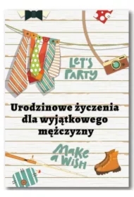Kartka okolicznościowa Let's party