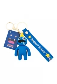 Brelok stworek padłeś poleż niebieski