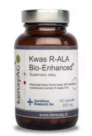 Kwas R-ALA Bio-Enhanced aktywna forma kwasu liponowego - suplement diety