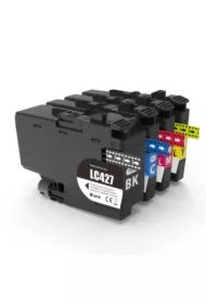Tusze LC-427 CMYK Zamienniki do Brother LC427CMYK Komplet czarny, żółty, purpurowy, błękitny