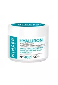 Hyaluron 50+ wygładzający półtłusty krem do twarzy 402