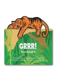 Zwierzęca zakładka do książki - Grrr! - Tygrys