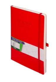 Planer 2025/2027 B5 30 miesięczny czerwony