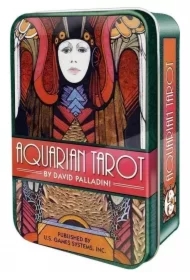 Aquarian Tarot, karty w metalowym pudełku