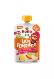 Mus owocowy z napojem ryżowym i zbożami mango&ananas + owies&komosa ryżowa