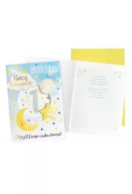 Karnet B6 Urodziny Roczek (gwiazdeczka)