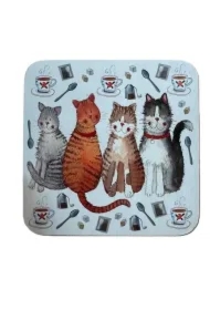 Podkładka pod kubek C245 Koty i herbata