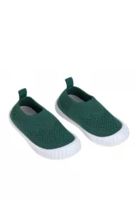 Ultrawygodne elastyczne trampki dziecięce z antypoślizgową podeszwą Splash & Fun green, rozm. 22