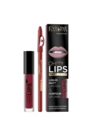 Pomadka w płynie Oh My Lips + Kredka do ust 17