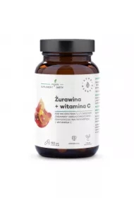 Żurawina 800 mg + Witamina C Suplement diety