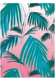 Karnet B6 z kopertą Sunset Palms