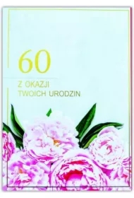 Kartka okolicznościowa Urodziny 60
