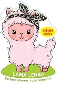 Zwierzakowe kolorowanki. Lama Lenka
