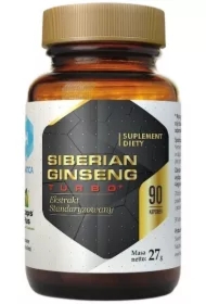 Siberian Ginseng Turbo ekstrakt - suplement diety